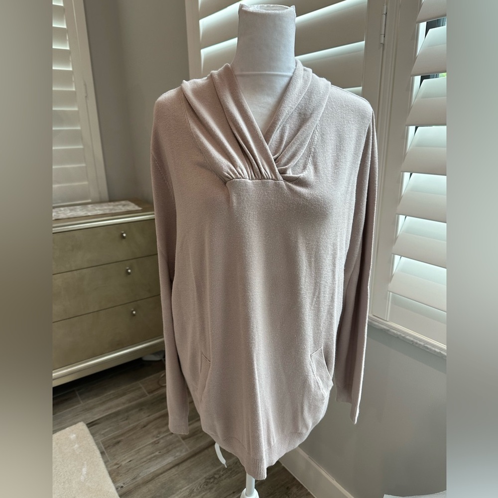 studio La Perla Hoodie Loungewear, Long Sleeve, Pockets, Size L